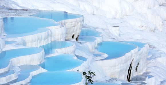 Marmaris: Pamukkale, Hot Spring, Travertines Tour with Lunch