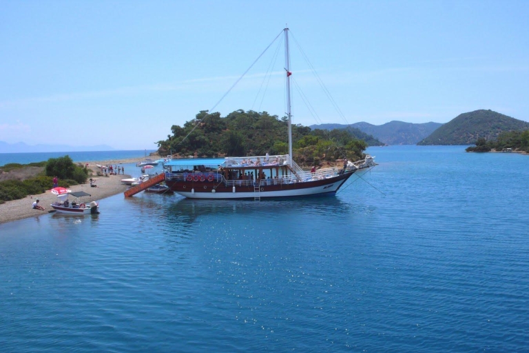 Excursion en bateau tout compris depuis Marmaris et IcmelerMarmaris: excursion en bateau d'une journée tout compris