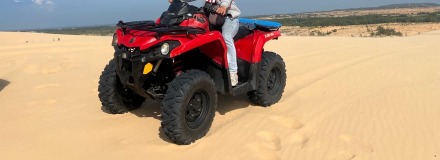 Visite privée des dunes de Mui Ne avec aventure en quad