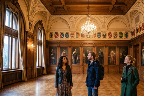 From Bucharest: Peles, Dracula & "Wednesday" Castles Tour COACH TOUR Audio guide in 24 languages