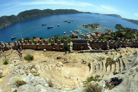 Journée sur l’île de Kekova, Demre et MyraAvec transfert depuis les hôtels d'Antalya
