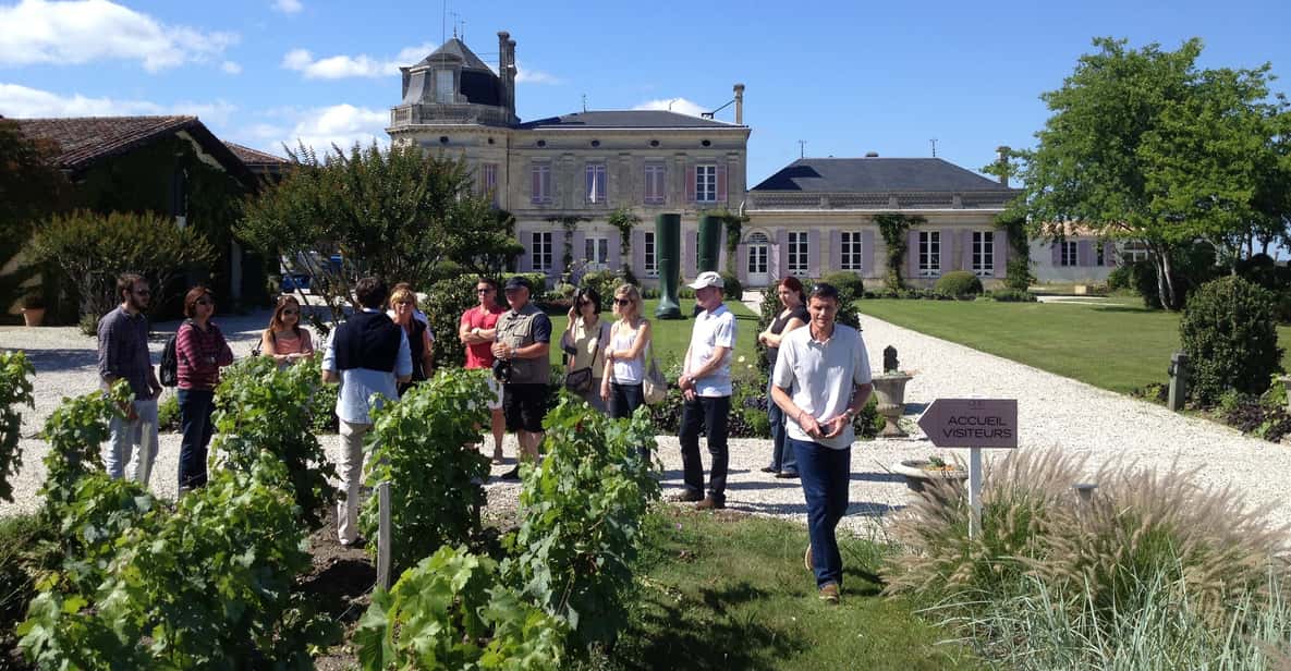 From Bordeaux: Saint-Emilion Wine Tasting Experience