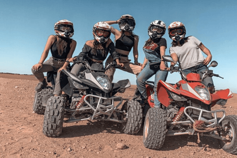 Marrakech: Agafay Desert Quad & Camel Rides With Dinner Show