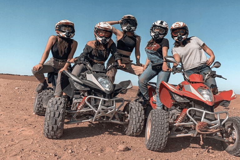 Marrakech: Agafay Desert Quad & Camel Rides With Dinner Show