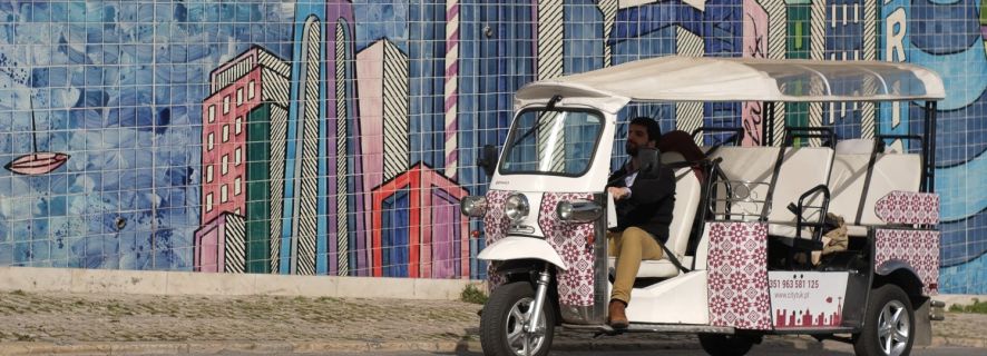 Lisboa: Excursão Tuk Tuk da Arte da Rua de 3 Horas
