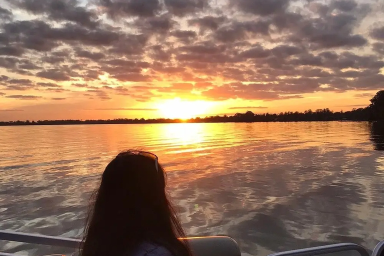 Winter Haven: Chain of Lakes Sunset Cruise with Guide Two Hour Sunset Cruise