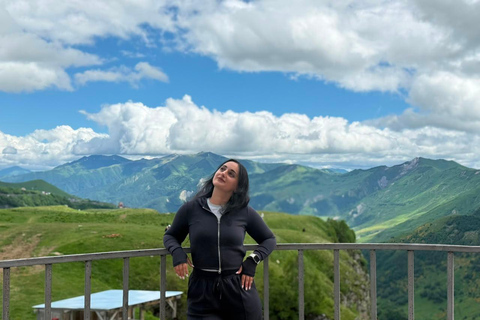 Kazbegi Guided Tour: Mountains & Military Highway