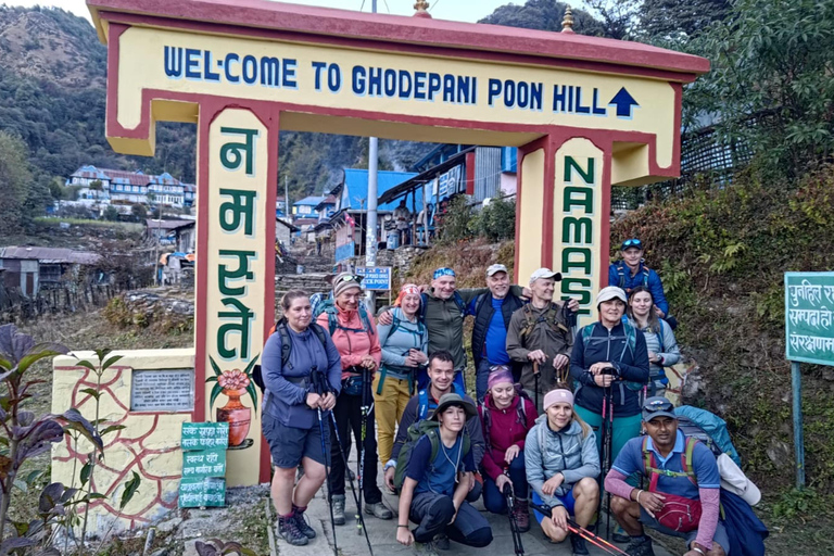 Katmandu: 2-dniowy trekking z przewodnikiem Short&Sweet Ghorepani Poon HillKatmandu: 2-dniowy pakiet Short & Sweet Ghorepani Trek Light Package