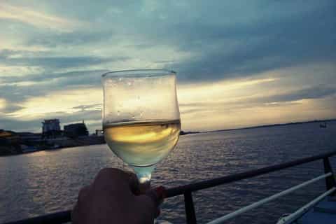 Phnom Penh: Mekong River Sunset Cruise with BBQ Buffet
