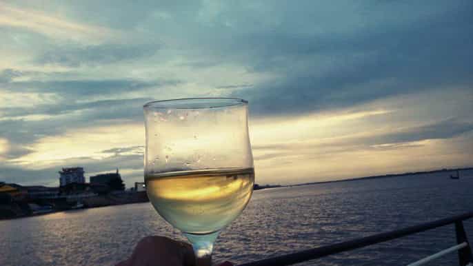 phnom penh mekong river sunset cruise with bbq buffet