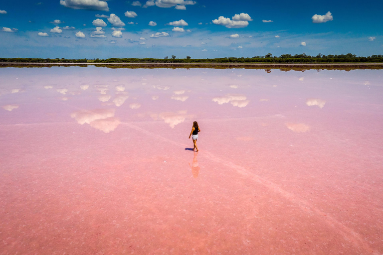 Bakou : Montagne des bonbons, lac rose, Altiagaj, mosquée Bibiheybet