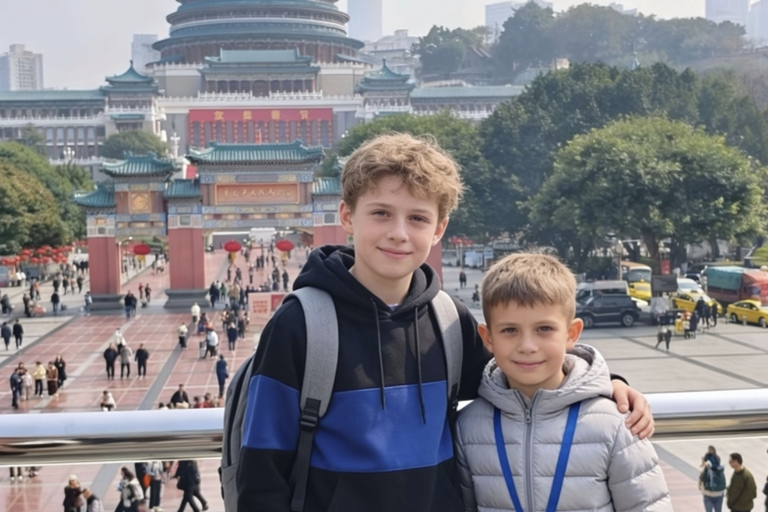 Zhangjiajie to Chongqing by bullet train city highlight tour