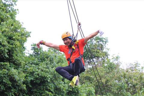 Jakarta/Bogor: Zipline Adventure, ATV, Waterfall & Transfer