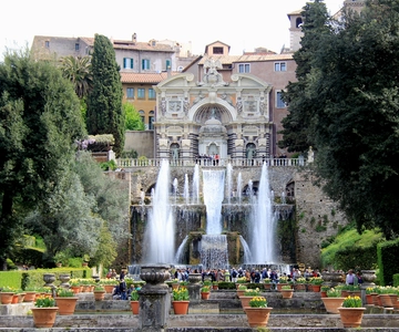 From Rome: Hadrian's Villa & Villa d'Este Day Trip & Lunch