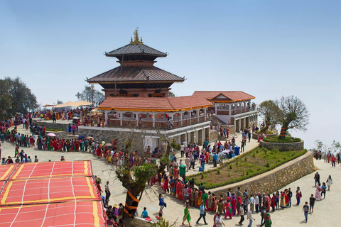 Dagstur i Katmandu: Chandragiri linbaneturTur med linbana i Chandragiri