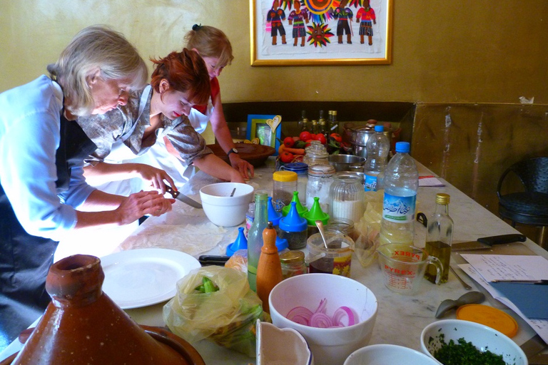 Aula particular de culinária de fusão, plano de cardápio, mercado, Edgy 8 Dish PrivateAula de culinária de fusão marroquina infantil