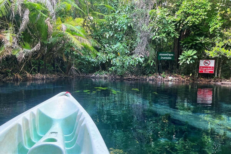 Krabi: ATV Ride, Kayak, crystal clear Tour with Pickup Atv 1 our with kayaking shill out
