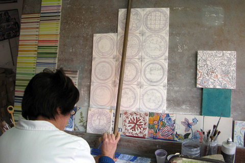 Lisbon Tiles and Tales: Full-Day Tile Workshop and Tour Private Tour