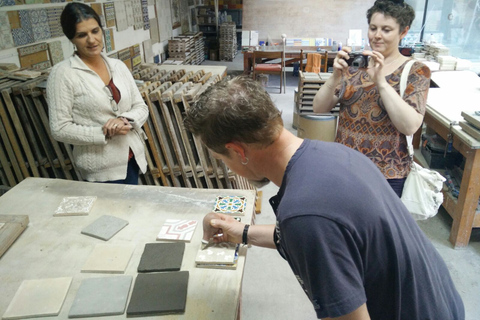 Lisbonne Tuiles et Tales: Full-Day Tile Atelier et visiteVisite privée