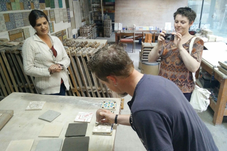 Lisbonne Tuiles et Tales: Full-Day Tile Atelier et visiteVisite privée