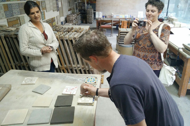 Lisbonne Tuiles et Tales: Full-Day Tile Atelier et visiteVisite privée