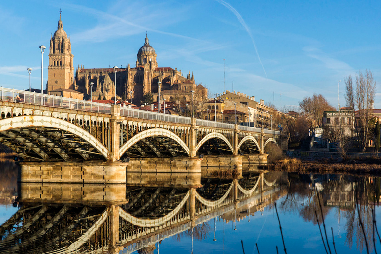 Från Madrid: Dagsutflykt till Ávila och Salamanca med guidad turDelad tur