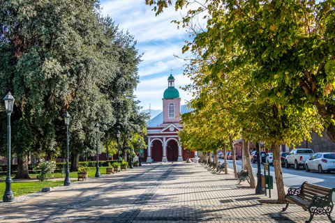 Andean Adventure: Cajón del Maipo & El Morado Lodge and Spa Parque Arauco Meeting Point