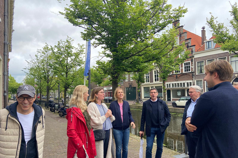 Delft: Halve Vermeer Tour met kerk- en museumbezoekItaliaans