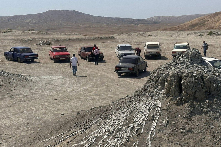 Baku Departure: Gobustan Mud Volcanoes, Ateshgah & Yanardag