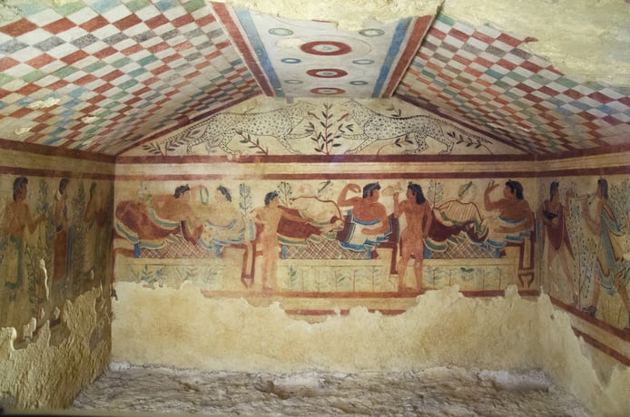 Из Чивитавеккьи: посещение Тарквинии и ЮНЕСКО с обедом