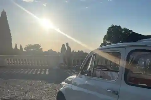 Eftermiddagstur i Fiat 500: Florens självkörande, 16-18