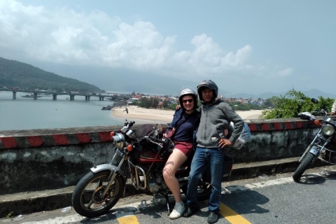 Hoi An: Motorbike Transfer to Hue with Hai Van Pass Hoi An to Hue optional Champa Tower and An Bang Cemetery