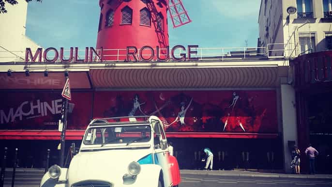 parigi tour su citroen 2cv depoca di 1 ora