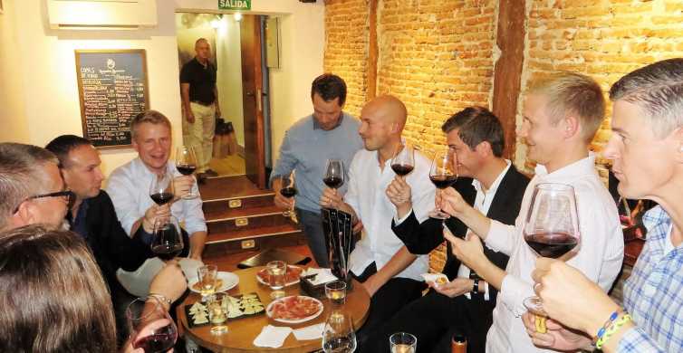 Madrid: 2.5-Hour Wine Tasting, Ham & Tapas Tour