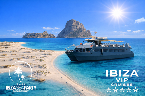 Ibiza: 2 islands & 1 beach — Es Vedra, Atlantis & Espalmador ADVANCE TICKET with 5h Advance Open Bar, Lunch & Dinner