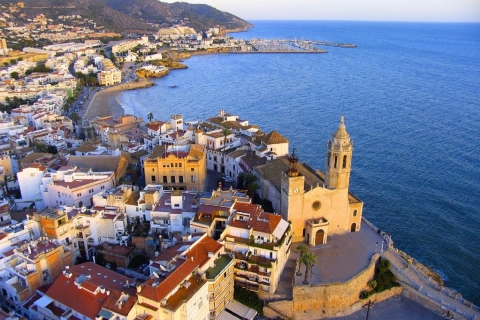 Ab Barcelona: Tagestour nach Tarragona & Sitges mit AbholungTour auf Englisch