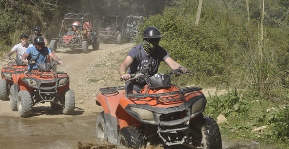 Alanya Family-Friendly Quad Safari River Off-Road Tour