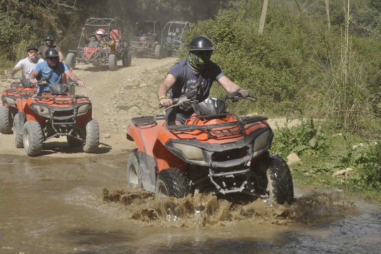 Alanya Family-Friendly Quad Safari River Off-Road Tour SINGLE QUAD SAFARI NO TRANSFER