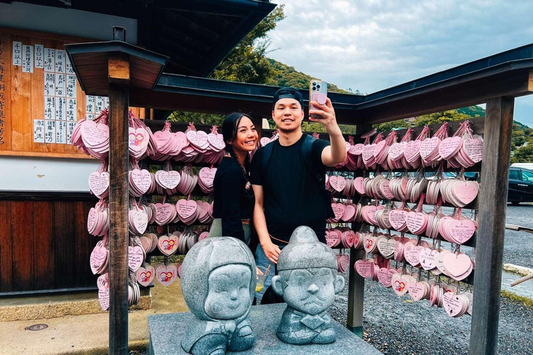 Kyoto/Nara: Must-see Spots in One Day Tour with Hotel Pickup