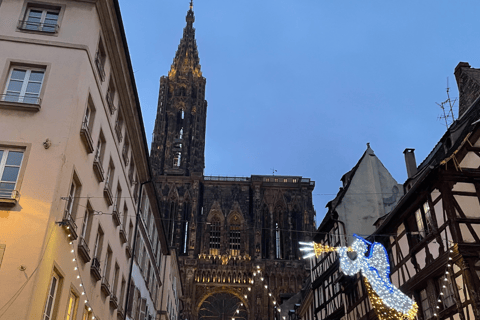 Estrasburgo: excursão a pé pelos mercados de Natal com vinho quenteEstrasburgo: Passeio a pé pelos mercados de Natal com vinho quente