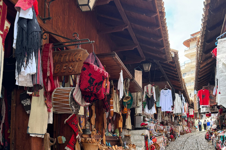 From Tirana: Kruja, Skanderbeg Museum & Sarisalltik Tour