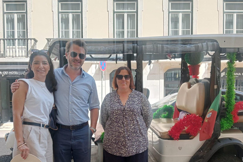 Tour privati di Lisbona in tuk-tuk 100% elettricitour privati di Lisbona in tuk-tuk 100% elettrici