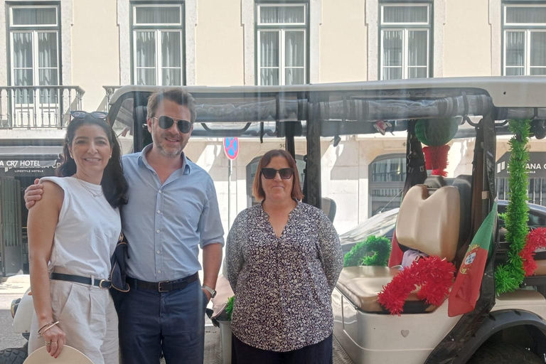 Tour privati di Lisbona in tuk-tuk 100% elettricitour privati di Lisbona in tuk-tuk 100% elettrici
