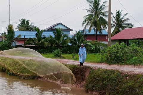 Countryside: Pepper Farm, Lake, Salt field Reflection Sunset