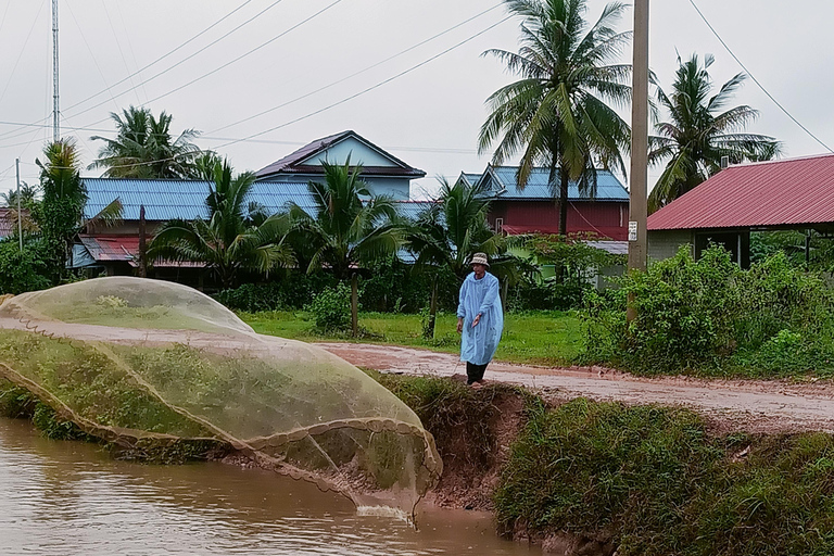 Countryside: Pepper Farm, Lake, Salt field Reflection Sunset