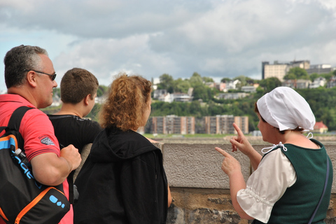 Québec : 2 h de visite historique à piedQuébec : visite à pied du Vieux-Québec en français