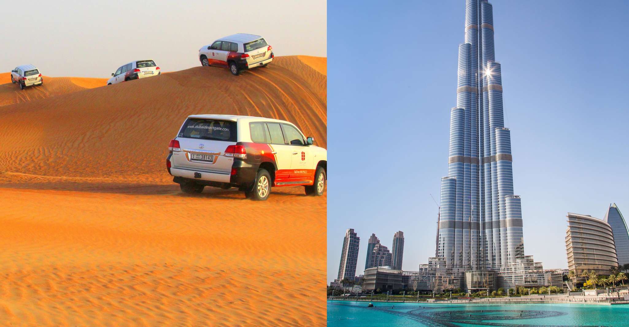 Dubai Desert Safari with Burj Khalifa (Ticket Only)