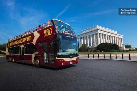 Washington DC: hop on, hop off-bustour met open dak