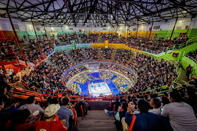 Mexico City: Lucha Libre and Tacos with Transportation Lucha Libre Night like a Local + Tacos at a Hidden Taquería