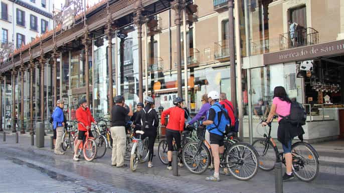 o melhor de madri excursão guiada de 3 horas de bicicleta
